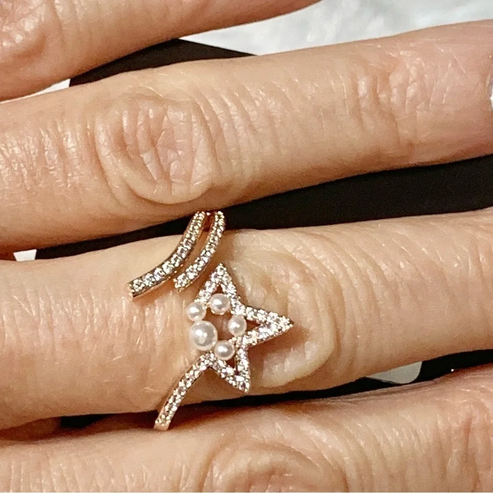 NWT INC rose gold tone ring size 9💍